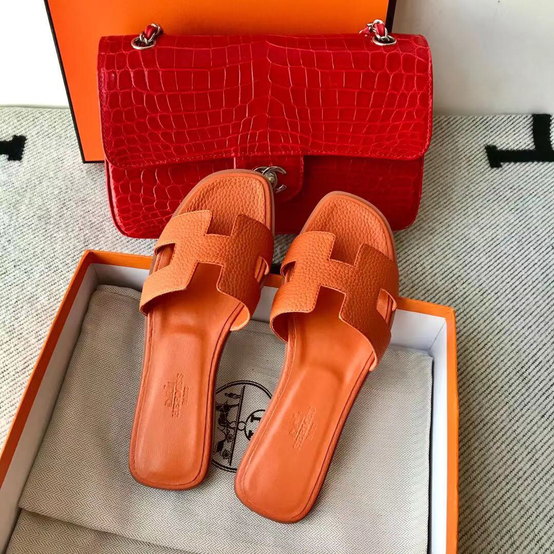 에르메스 올수공 오란 슬리퍼 샌들 토고 08